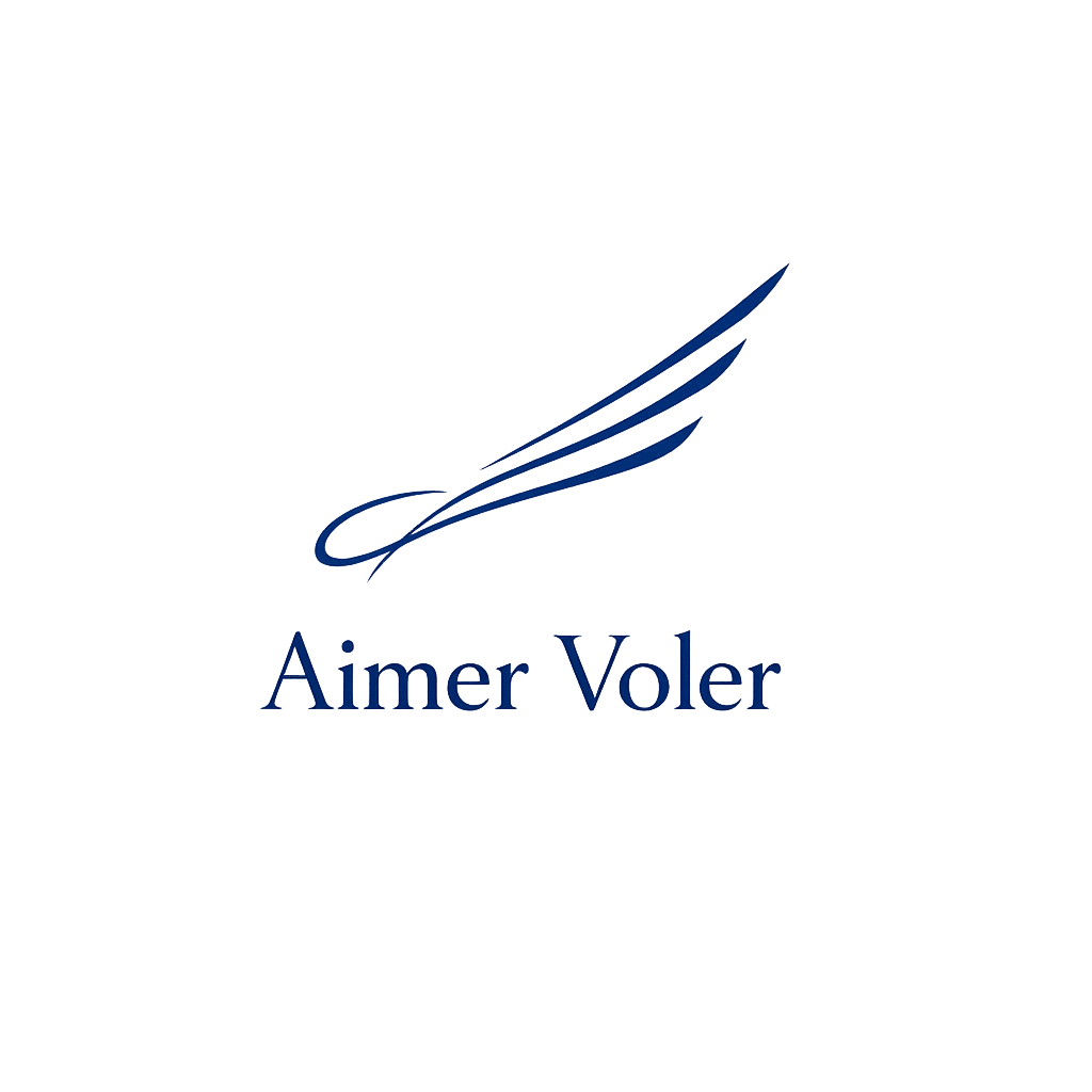 Nouveau logo Aimer Voler créé par Wilogo
